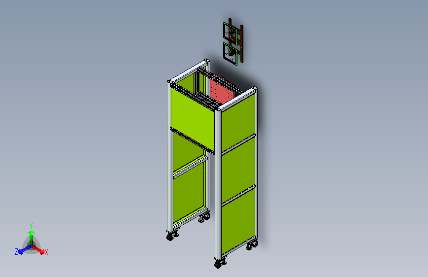 注塑产品胶口剪切设备