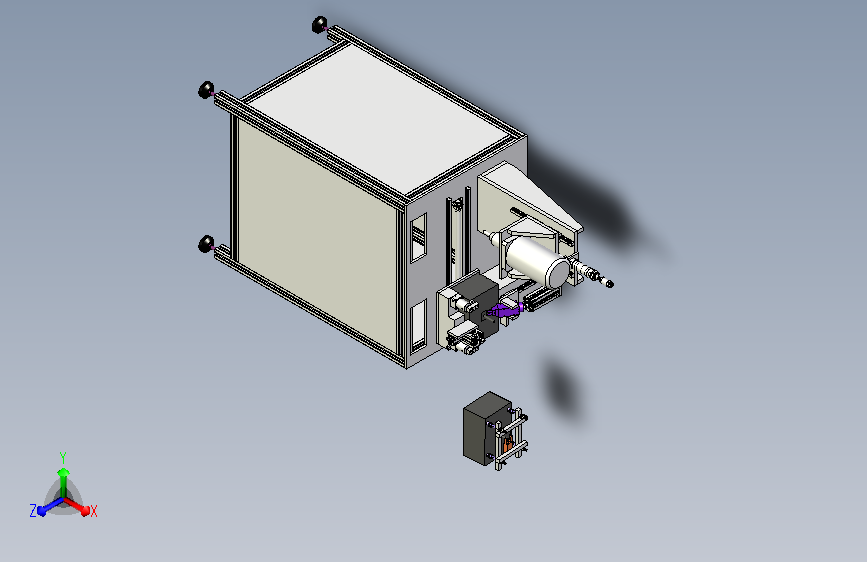 注塑产品胶口剪切铣平设备
