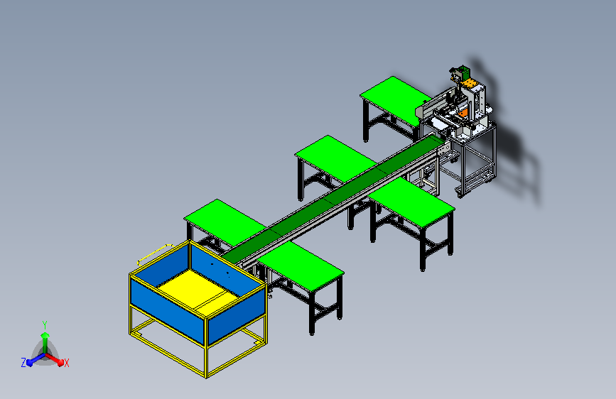 注塑车间塑胶件自动攻牙生产线设计
