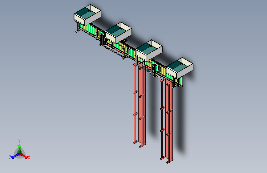 自动激光打标生产线设计