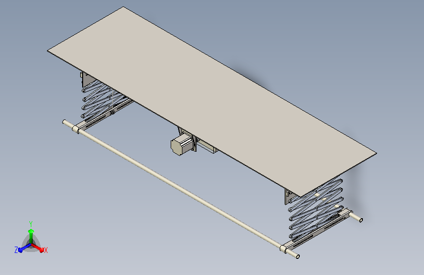 自动晾衣架模型