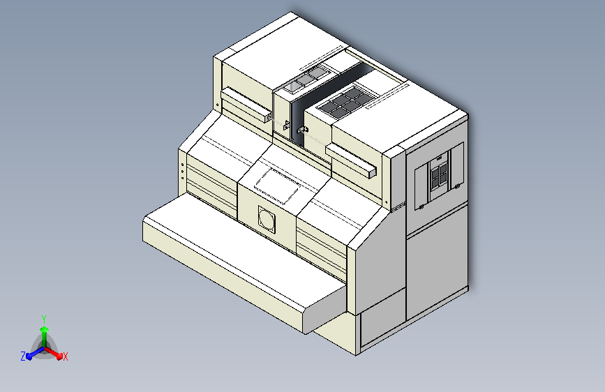 自动切管机钣金