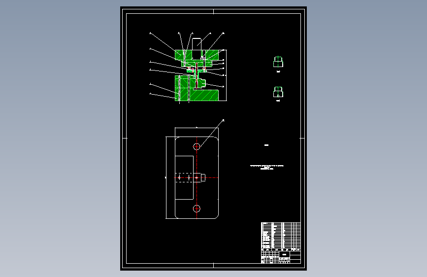 阶梯形件拉深模具设计