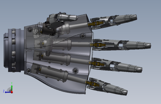仿真机械手sw24+说明书+cad图