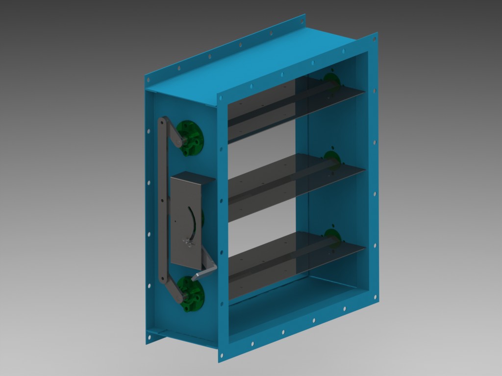 百叶型调风门=345095=10