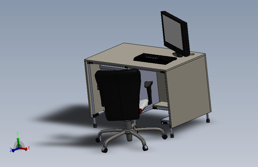 家具书柜家具电脑办公桌工位座椅