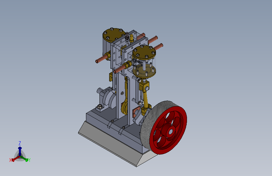 A0005889-2缸蒸汽机