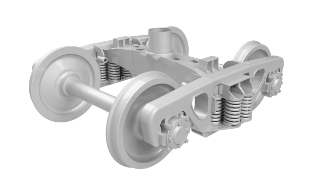 A0005891-铁路车辆底盘转向架 18-100