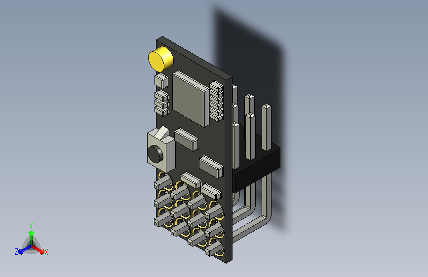 A0005898-FlySky FS2A 4通道接收器 RX - 紧凑型插针配置