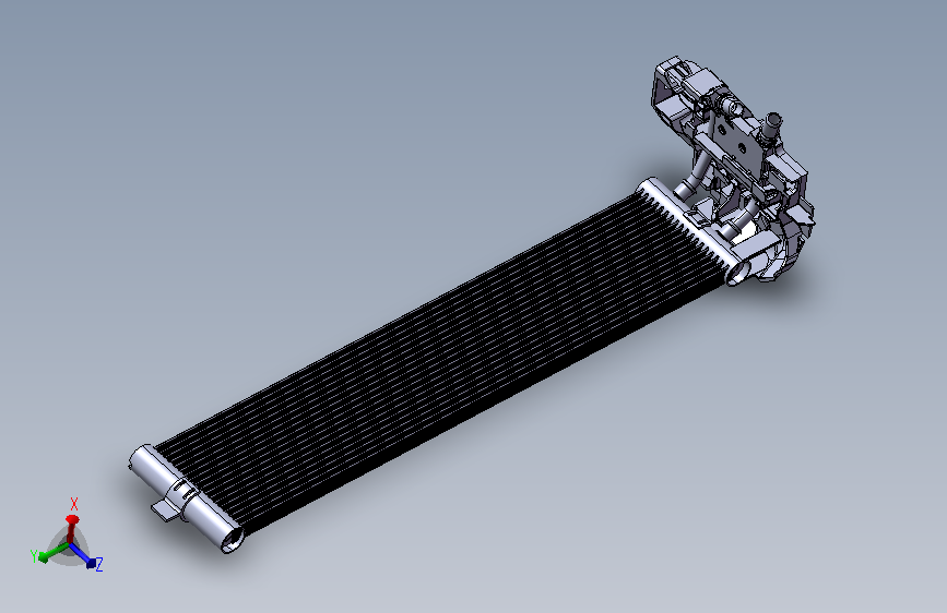 德尔福汽车空调散热器