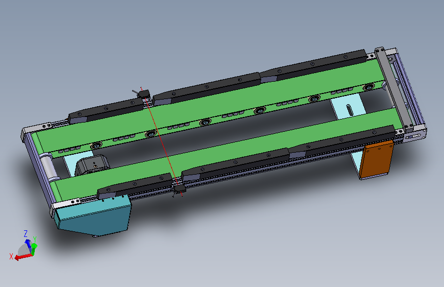 双皮带滚筒辅助输送皮带机