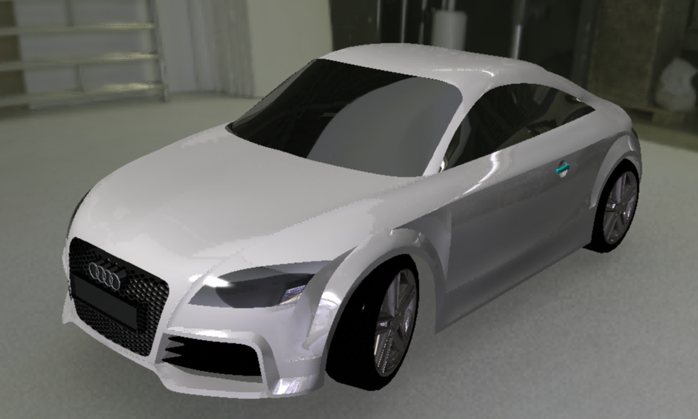Creo3.0-奥迪TTRS