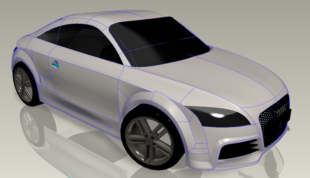 Creo3.0-奥迪TTRS