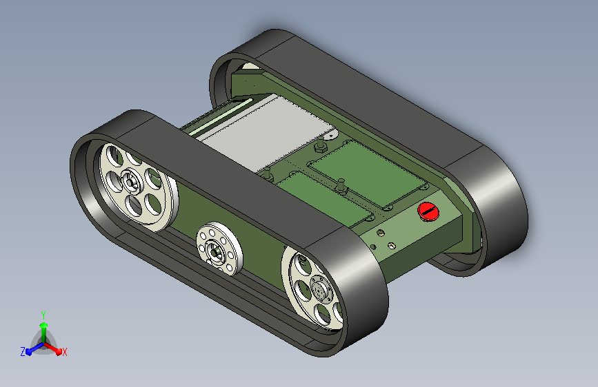 大型履带移动平台