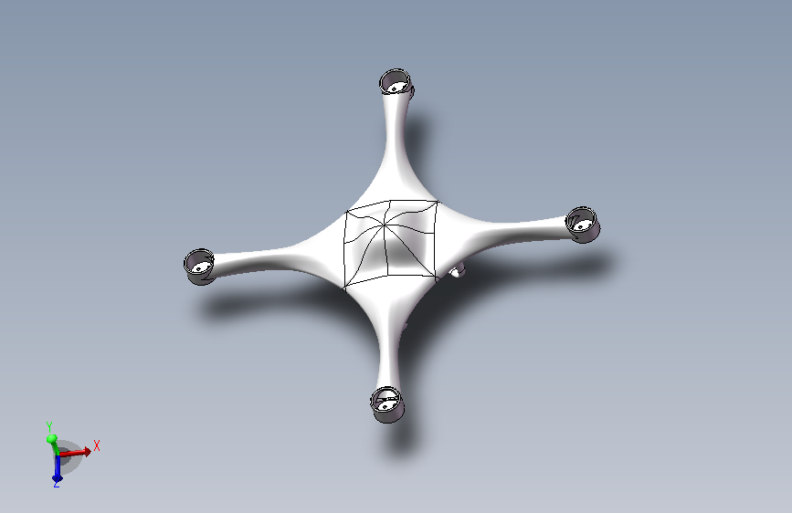 四轴飞行器外壳