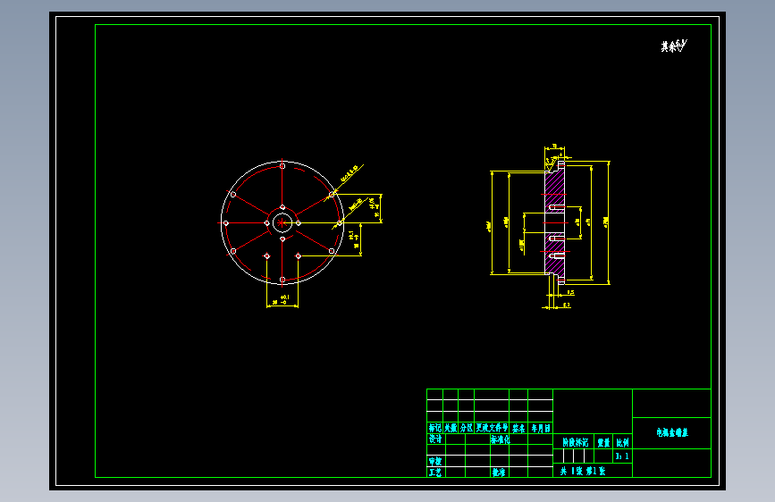 机器鱼装配图CAD