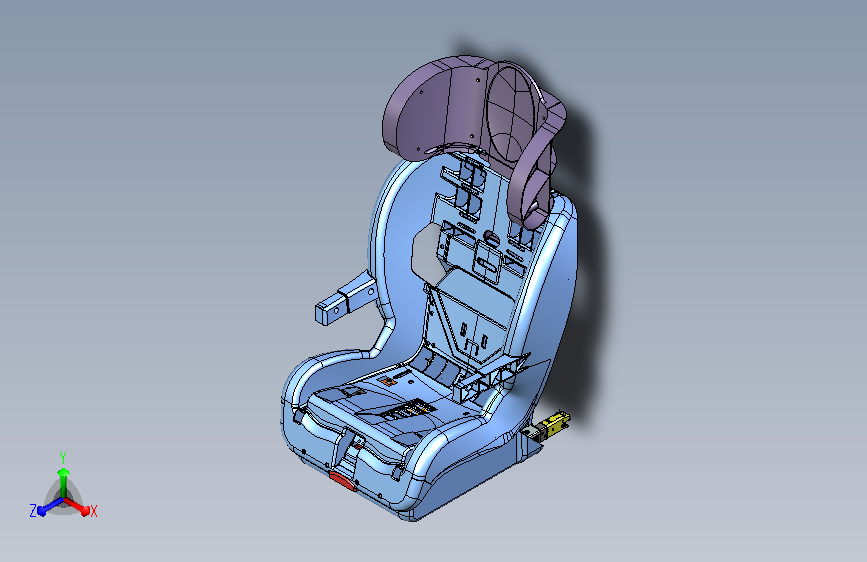 儿童汽车安全座椅带ISOFIX--993468-200