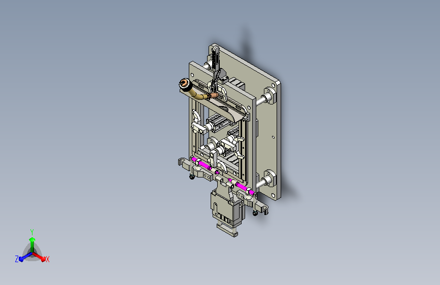 保险箱门框机器人焊接夹具