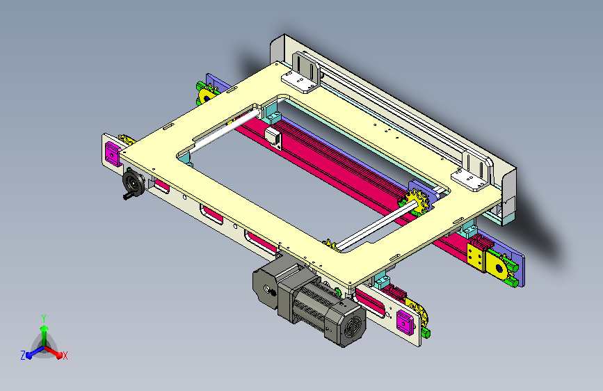 单层宽度可调倍速链