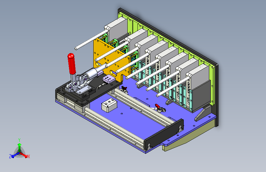 单天线路由器测试治具