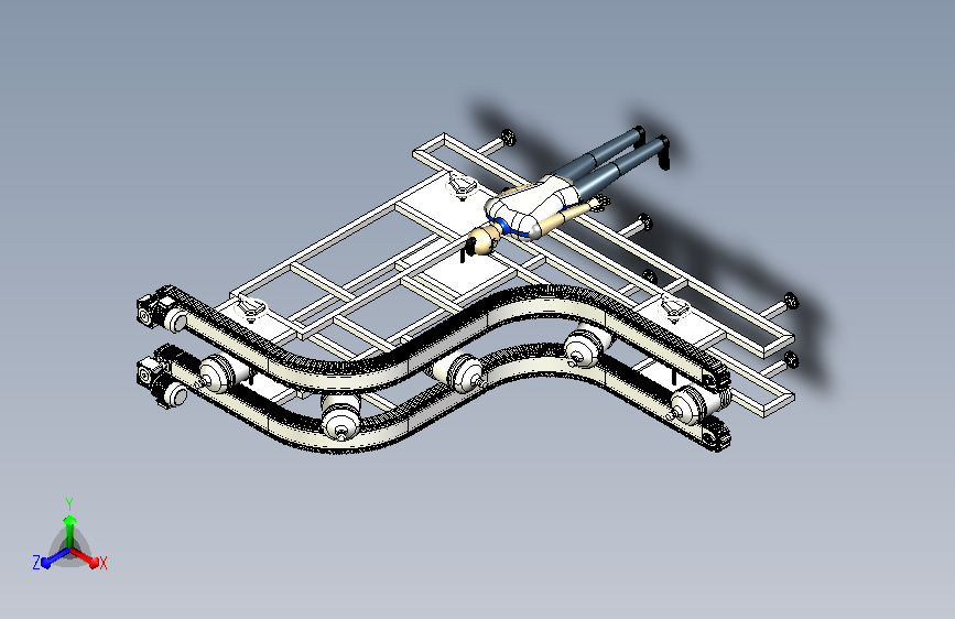电梯式输送机设备系统