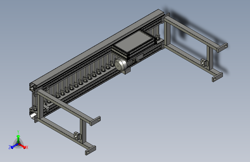 端面摩擦输送线