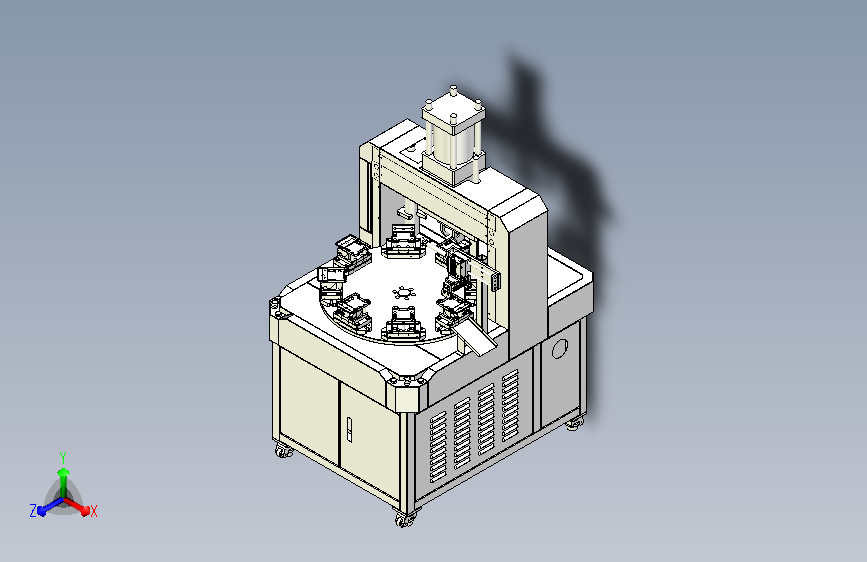 多工位铆压组装机