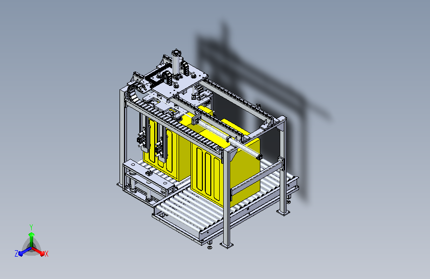 桁架式搬运机械手及其滚筒输送线工作站