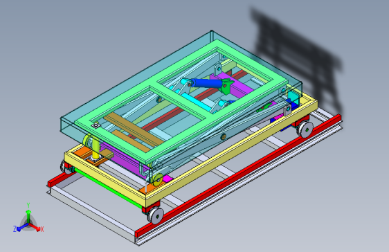 剪叉式升降机 工业液压升降平台