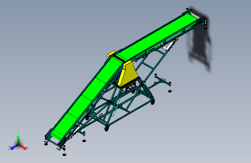 可调节带式输送机