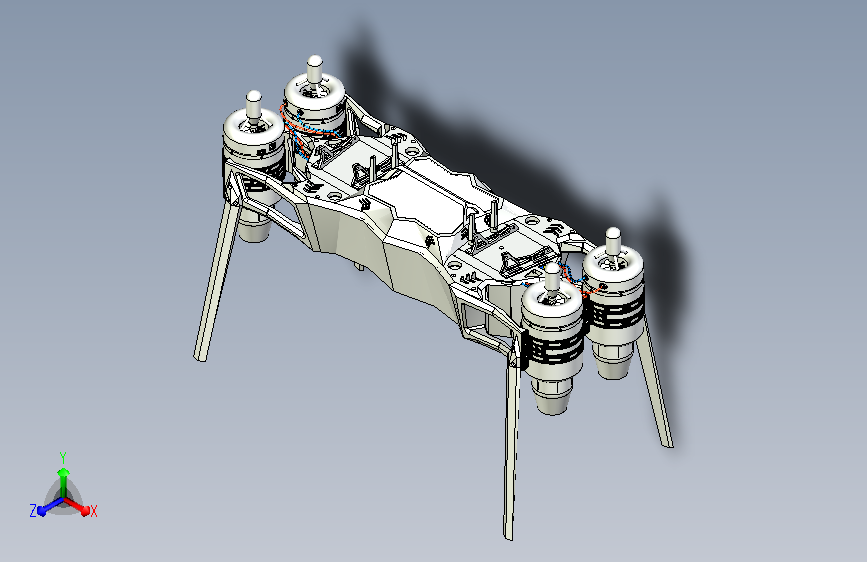 喷气式飞行滑板模型