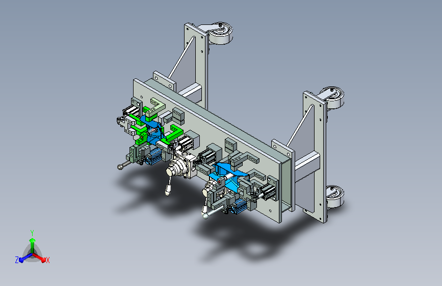 汽车钣金壳焊接夹具