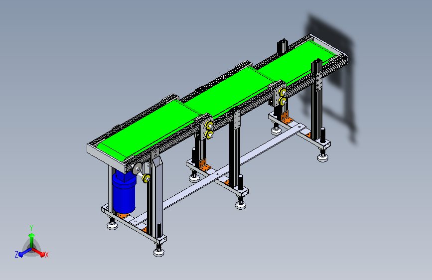 三层皮带输送机
