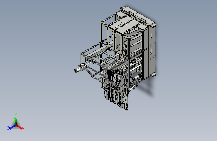 升降式滚轮输送机