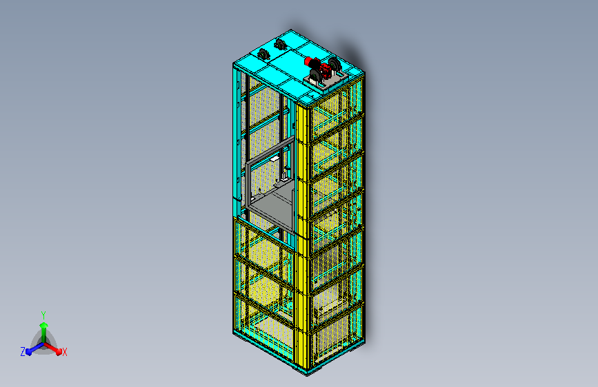 往复式垂直升降机