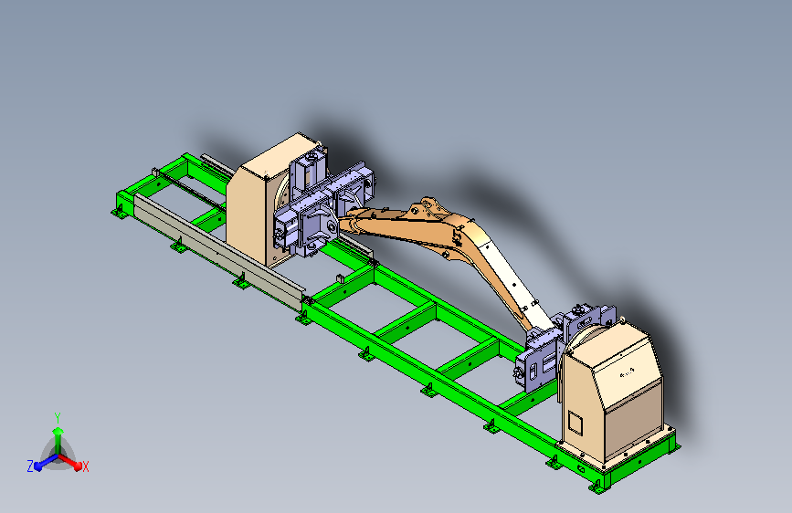 新型可调头尾架式焊接变位机