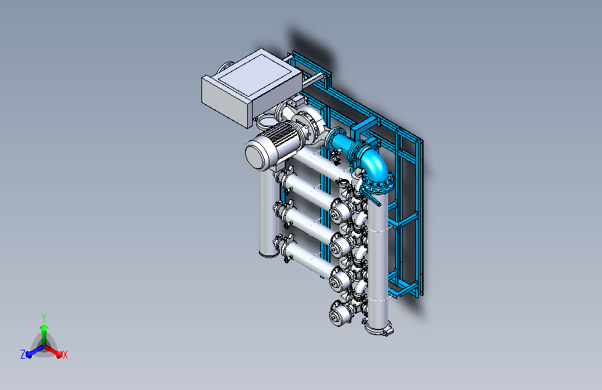 一套过滤系统模型