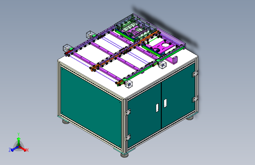 圆皮带输送带回流线输顶升移载机