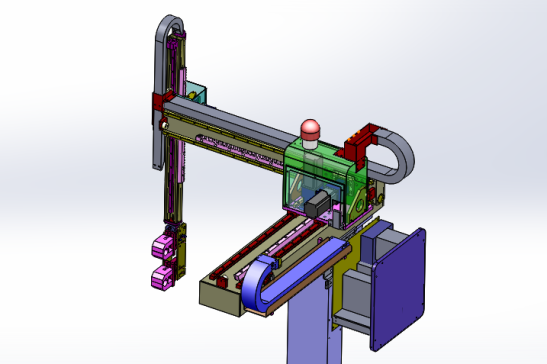 数控车床自动上下料设计模型=592089=200