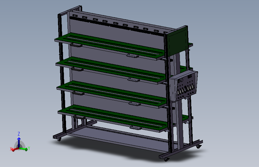 电子产品老化测试架