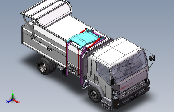 8方自装卸垃圾车=658778=500