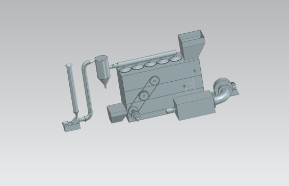 带式干燥机的设计含11张CAD图纸+三维UG模型+说明书