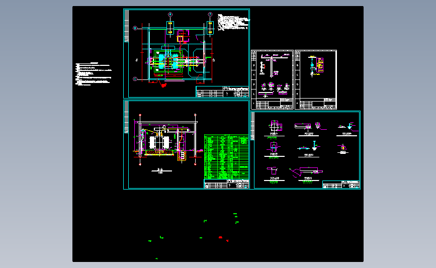 变压器室电气安装图