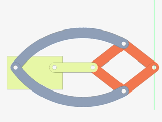 A0005988-皮卡诺-利平金连杆机构将旋转运动转换为直线运动的八杆机构