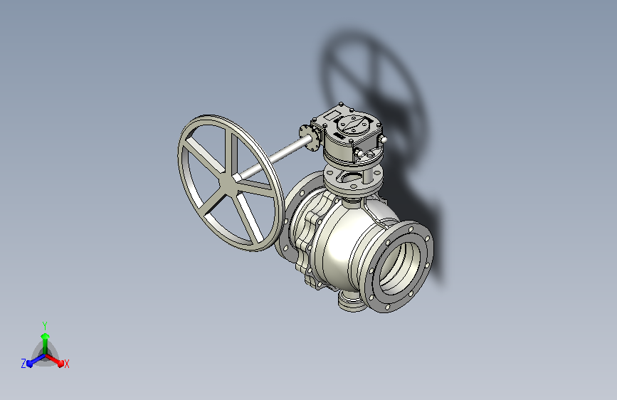 A0005994-8英寸球阀 齿轮，ANSI #150