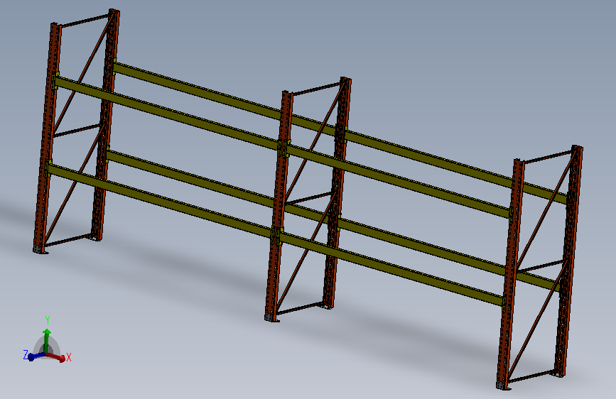 6.7米1.04米2.6米货架