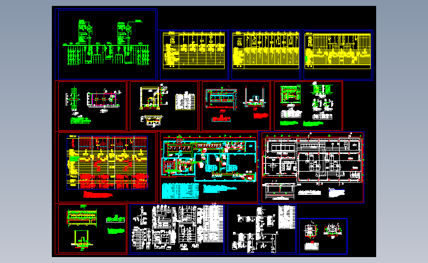 电站电气部分施工图