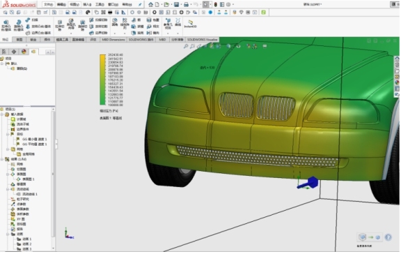 汽车通风孔与散热孔对风阻的影响研究===wb100