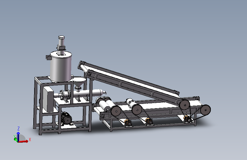 全自动饺子擀皮机设计【含SW三维+全套CAD图纸+仿真视频】