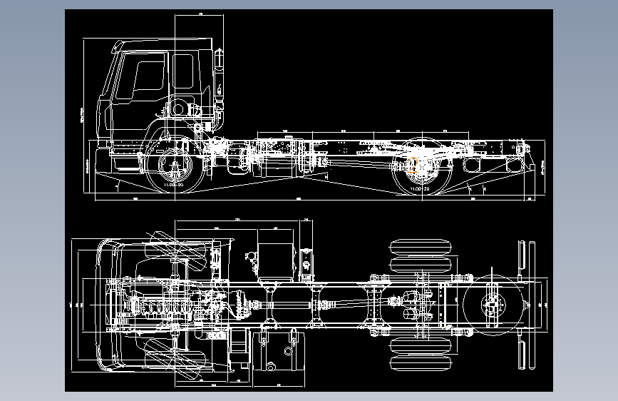 ZZ5207M4617D1汽车底盘图 (1)